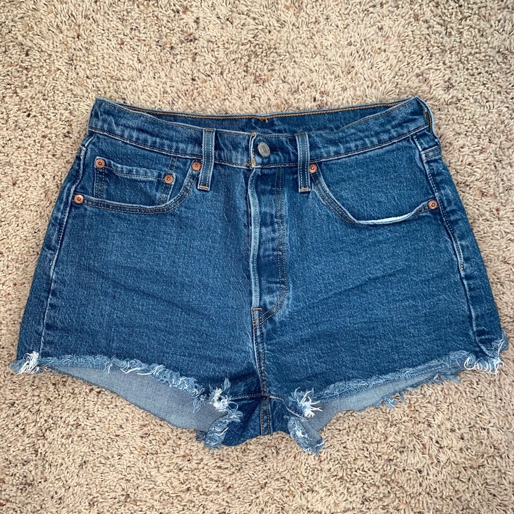 501 High Rise Shorts